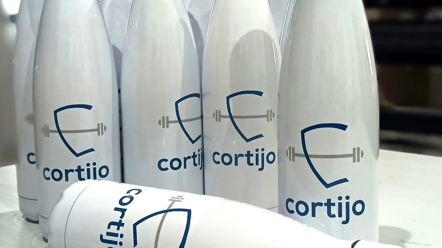 Botellas metálicas personalizadas con logotipo impreso como regalo publicitario